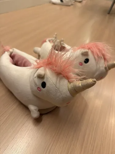 Pantufa unicórnio