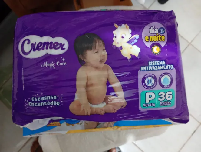 Fralda descartável 