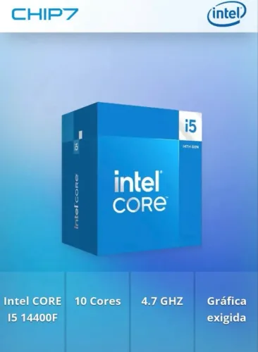 Processador Intel Core i5-14400F (14ª Geração) - Zero, Lacrado na Caixa!