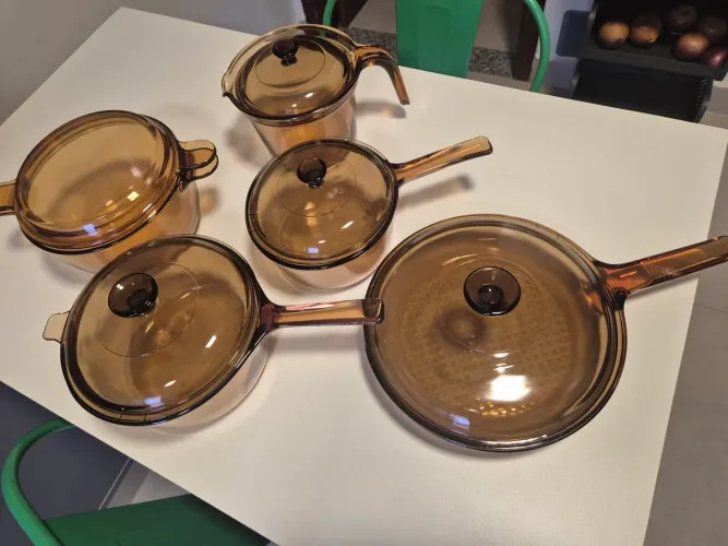 Kit de panelas de vidro Vision avulsas ou kit