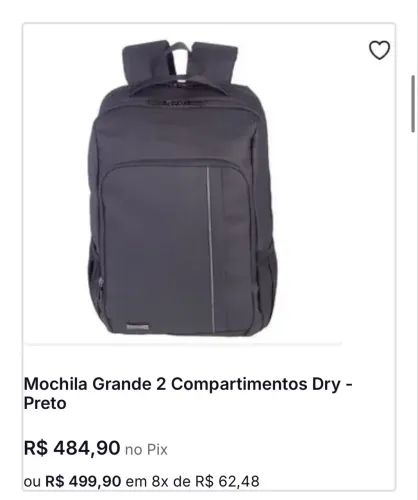 Mochila impermeável SESTINI