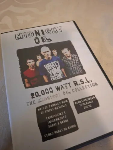 Dvd - The Midnight Oil Collection 20.000 Watt R.s.l. (Usado)
