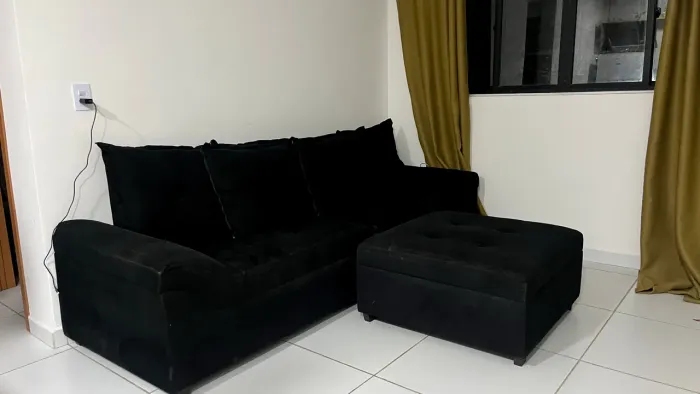 Sofá modular em L 