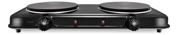 Fogão Cooktop Elétrico Elgin 2 Bocas 2000w Preto