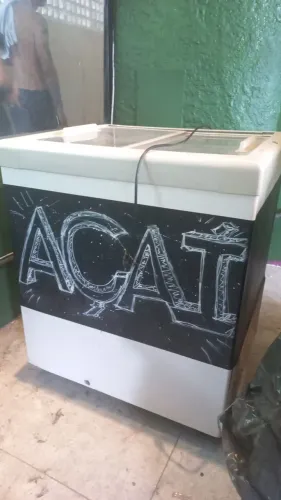 Freezer e carrinho para sorvetes e/ou açaí