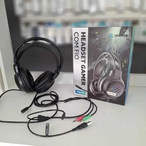 Headset fone de ouvido gamer para Pc PS4 Xbox celular e notebook - entrega em slz