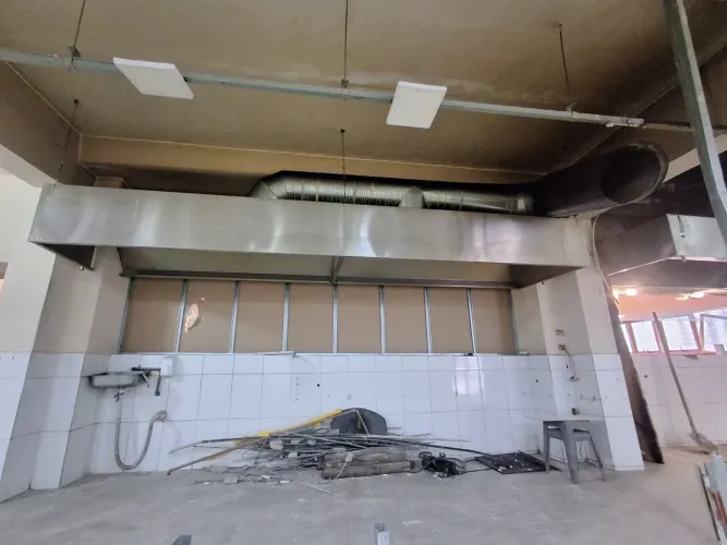 COIFA DE COZINHA INDUSTRIAL