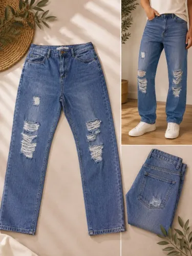 calça jeans feminina semi nova