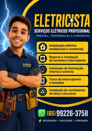 Eletricista em Cuiabá e várzea grande
