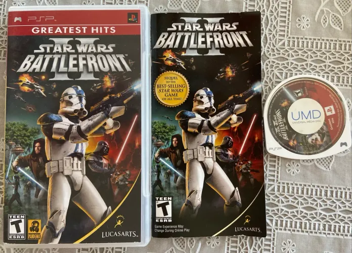 Jogo PSP - Star Wars Battlefront II