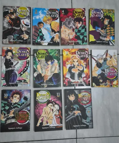 MANGÁ DEMON SLAYER 2 AO 12