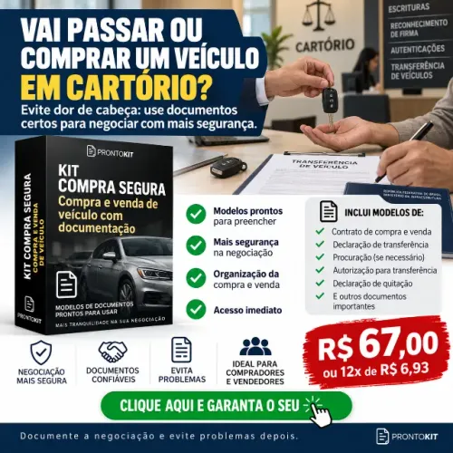 PASSO FINANCIAMENTO EM CARTÓRIO - MODELO DE CONTRATO COMPLETO