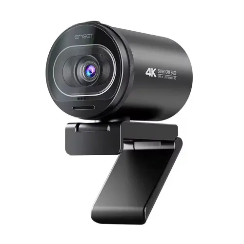 Webcam Emeet 4K S600 Foco Automatico Streaming Video Conferencia 60 Fps SmartCam