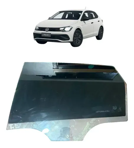 Vidro Porta Traseira Esquerda Vw Polo Track 2025