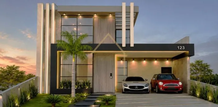 Casa com 3 dormitórios à venda, 201 m² por R$ 1.760.000 - Condominio Jd Recanto das Aguas