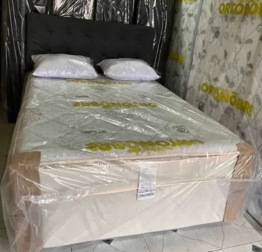 Cama box casal 