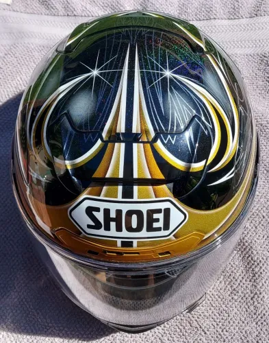 Capacete Shoei X-Twelve Vermeulen TC-9 - Tamanho 58