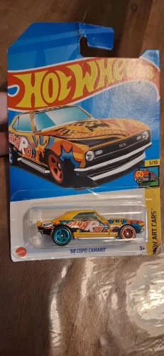 Miniatura Camaro SS 68 Hotwhees 