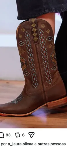 Bota Texana Goyazes
