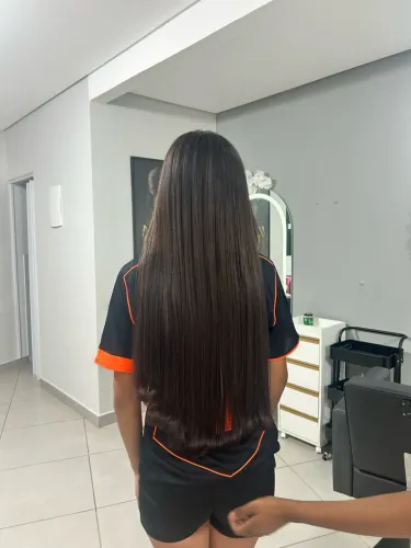 mega hair fibra russa
