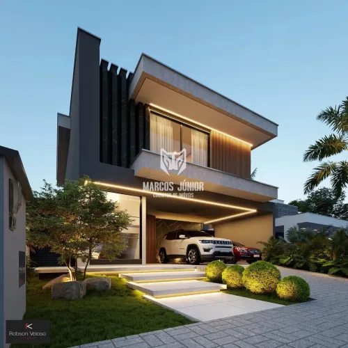 MARAVILHOSA CASA EM CONSTRUÇÃO NO CONDOMINION TERRAS ALPHAS EM MONTES CLAROS ALPHAVILE