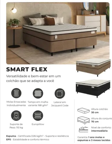 CAMA CASAL SMART FLEX