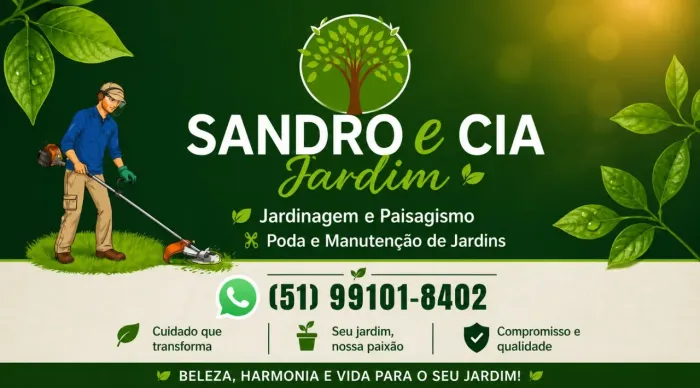 Serviços de jardinagem e limpeza de terrenos com qualidade e melhor preço da regiao