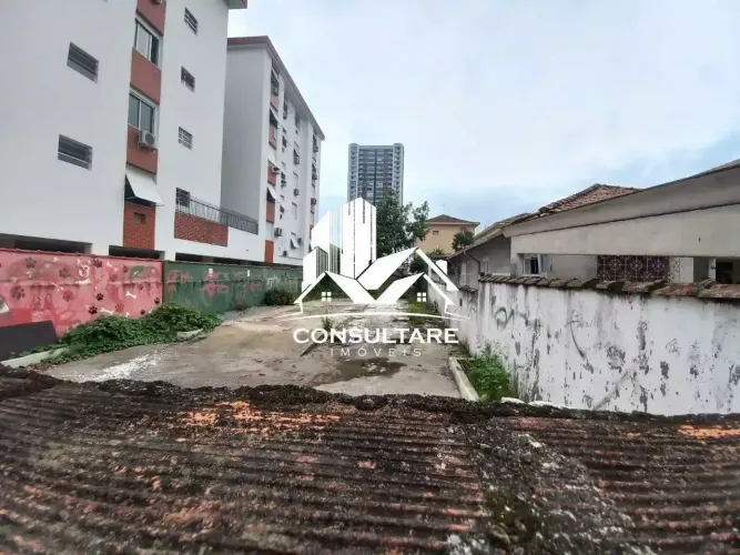 TERRENO/LOTE A VENDA, 334,80M².BAIRRO APARECIDA, SANTOS/SP.