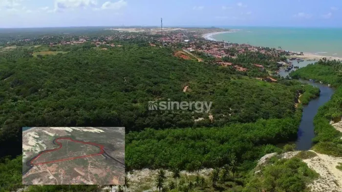 Belissimo terreno em Maxaranguape com vista para o mar