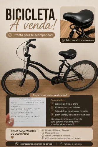 Bicicleta 400,00 aceito proposta