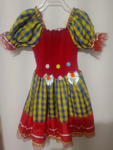 Vestido junino/quadrilha