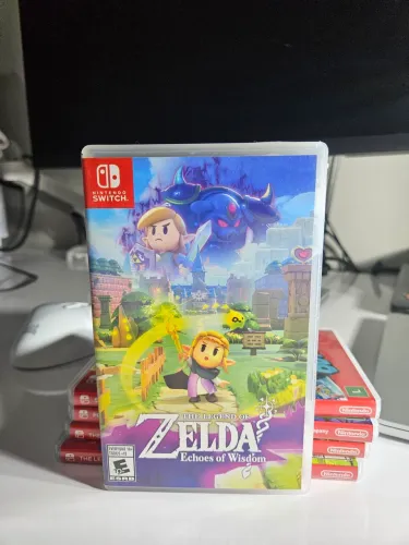 Zelda Echoes of Wisdow - mídia física