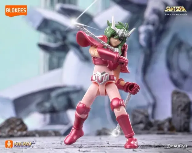 Saint Seiya Shun de Andrômeda V2 Action Figure NOVO