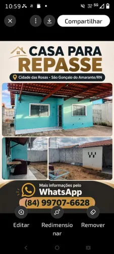 Repasse casa em cidade das rosas 2