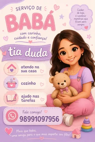 Babá para seu filho(a)
