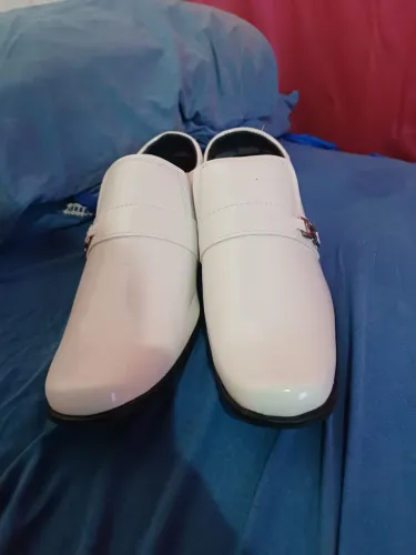 Sapato social branco n°42