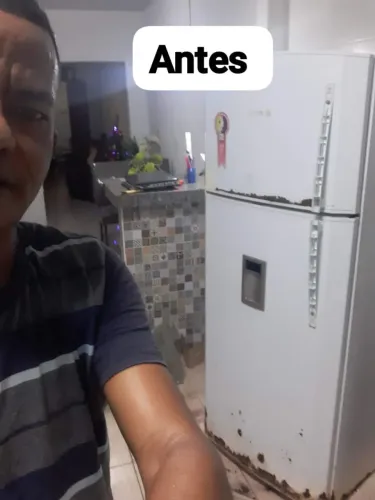 Envelopamento de geladeira