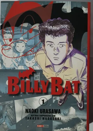 Mangá Billy Bat volumes 01 e 03 90 reais cada