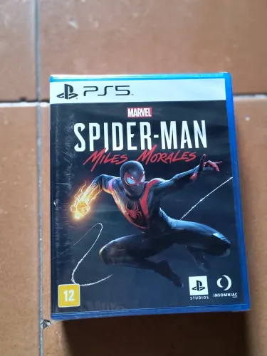 Spiderman Miles Morales novo lacrado R$120