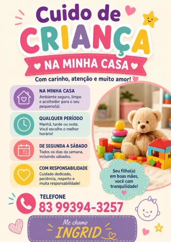 Vaga de babá