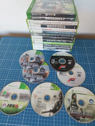 Lote jogos Xbox 360, leia o anúncio