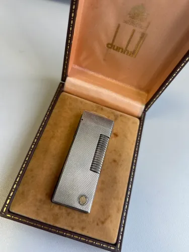 Isqueiro dunhill prata 