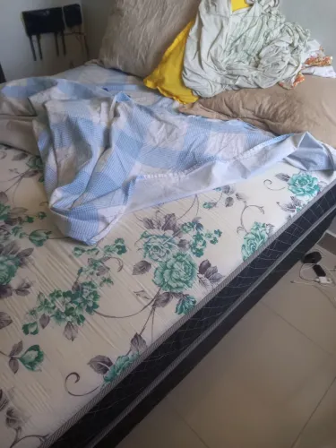 Cama casal molas