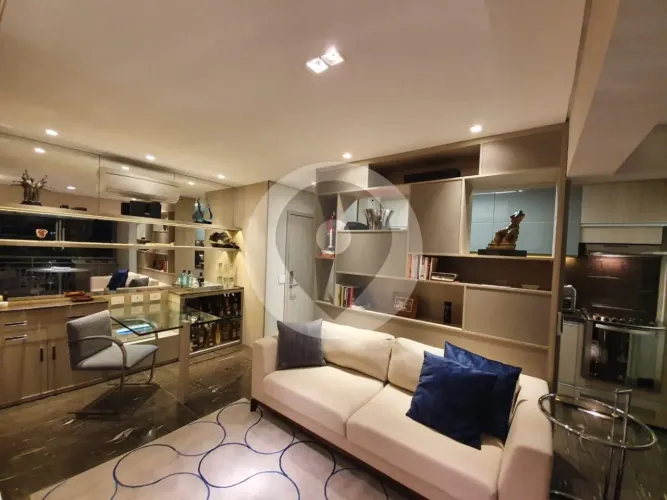 Lindo apartamento totalmente mobiliado e decorado no miolo do Cambuí