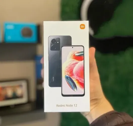 Caixa Embalagem Redmi note12 Onyx Grau 128GB