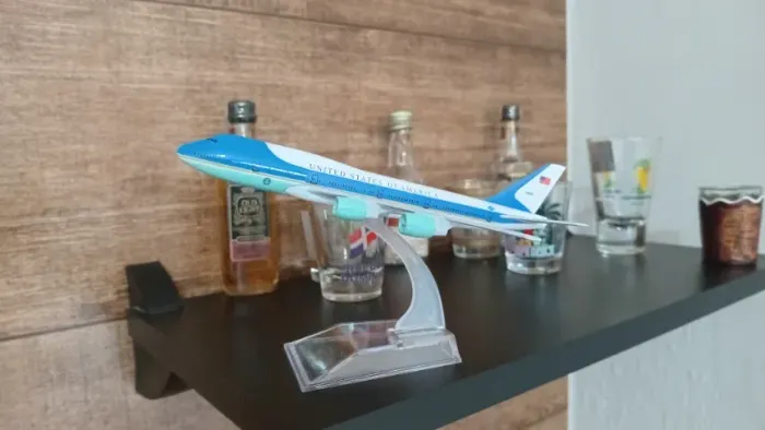 AVIÕES MINIATURA AIR FORCE 1 - 16cm diecast. COLECIONE