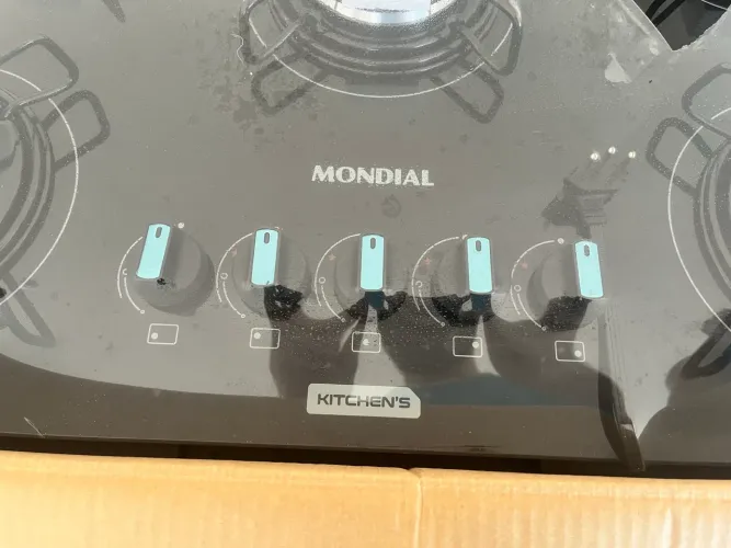 Cooktop Mondial a gás 5 bocas
