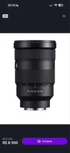 LENTE FE 2.8/24-70 GM (SONY)