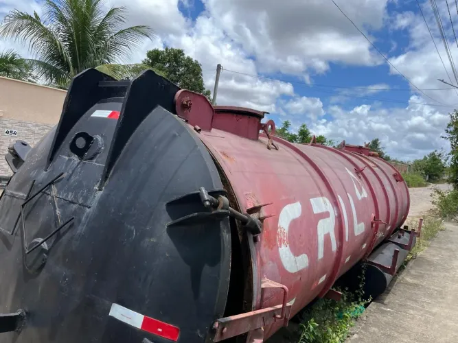 Tanque de disgotamento tá em perfeito estado