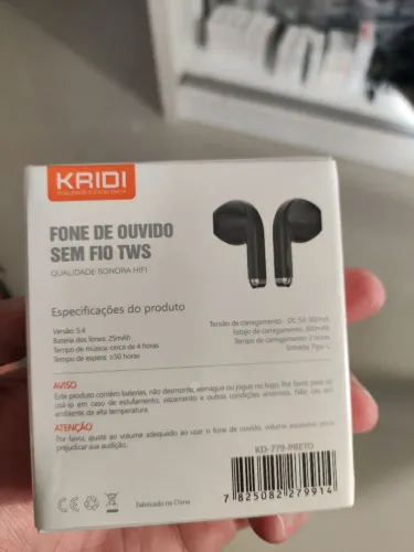 Fone de ouvido bluetooth